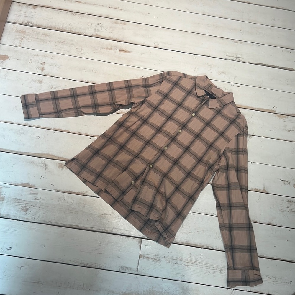 All saints dusty pink flannel